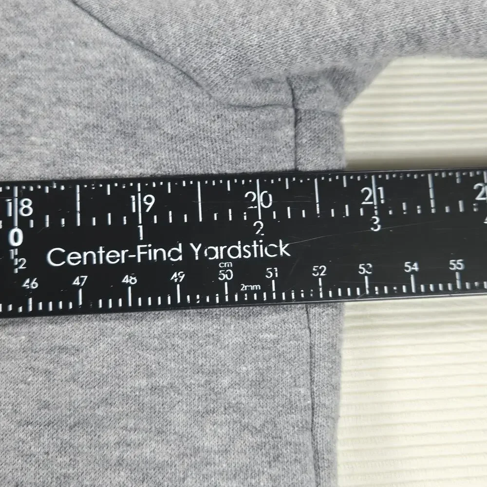 Nike Air Jordan Essential Fleece Lined Full Zip Grey Hoodie Men's Size Medium‎